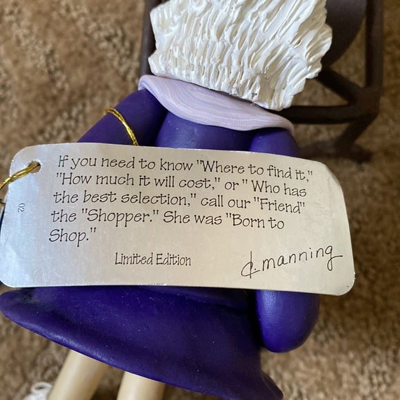 Family Of Friends the Shelf Sitter Diana Manning Limited Edition Born to shop - Picture 6 of 8